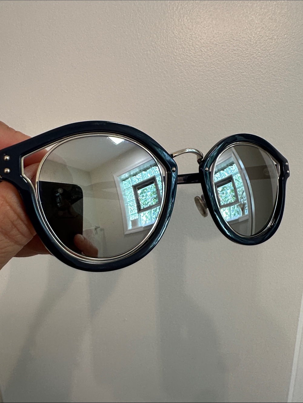 Dior Elliptic Dark Blue Sunglasses